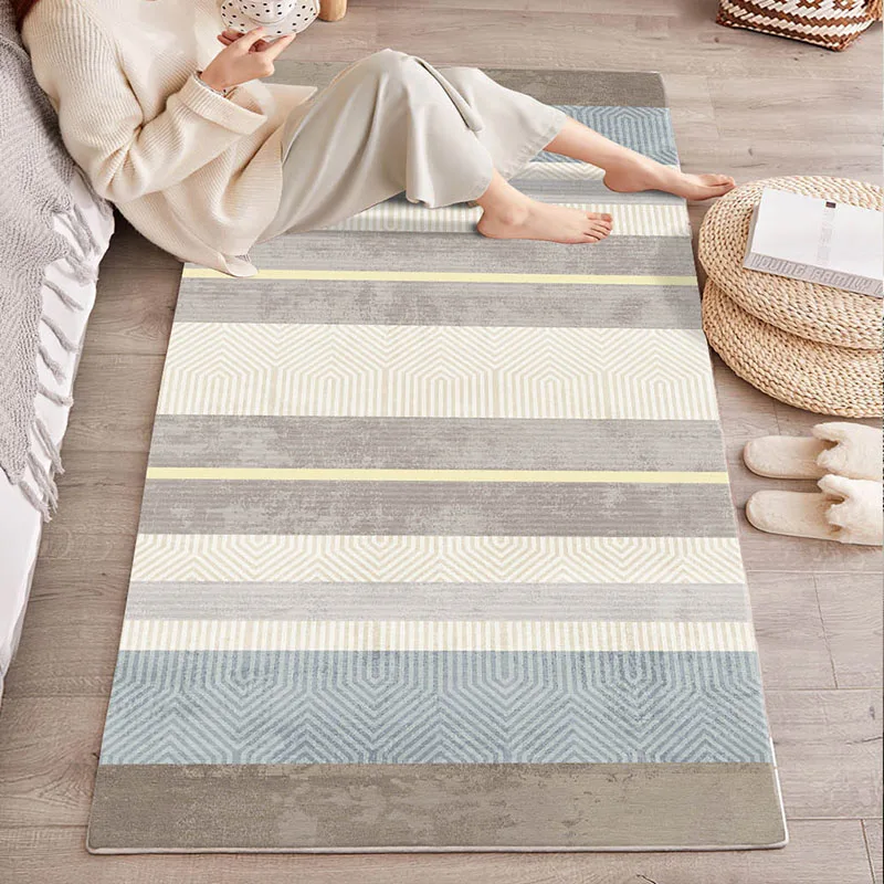 Скандинавский ковер для гостиной дивана журнального столика украшение спальни