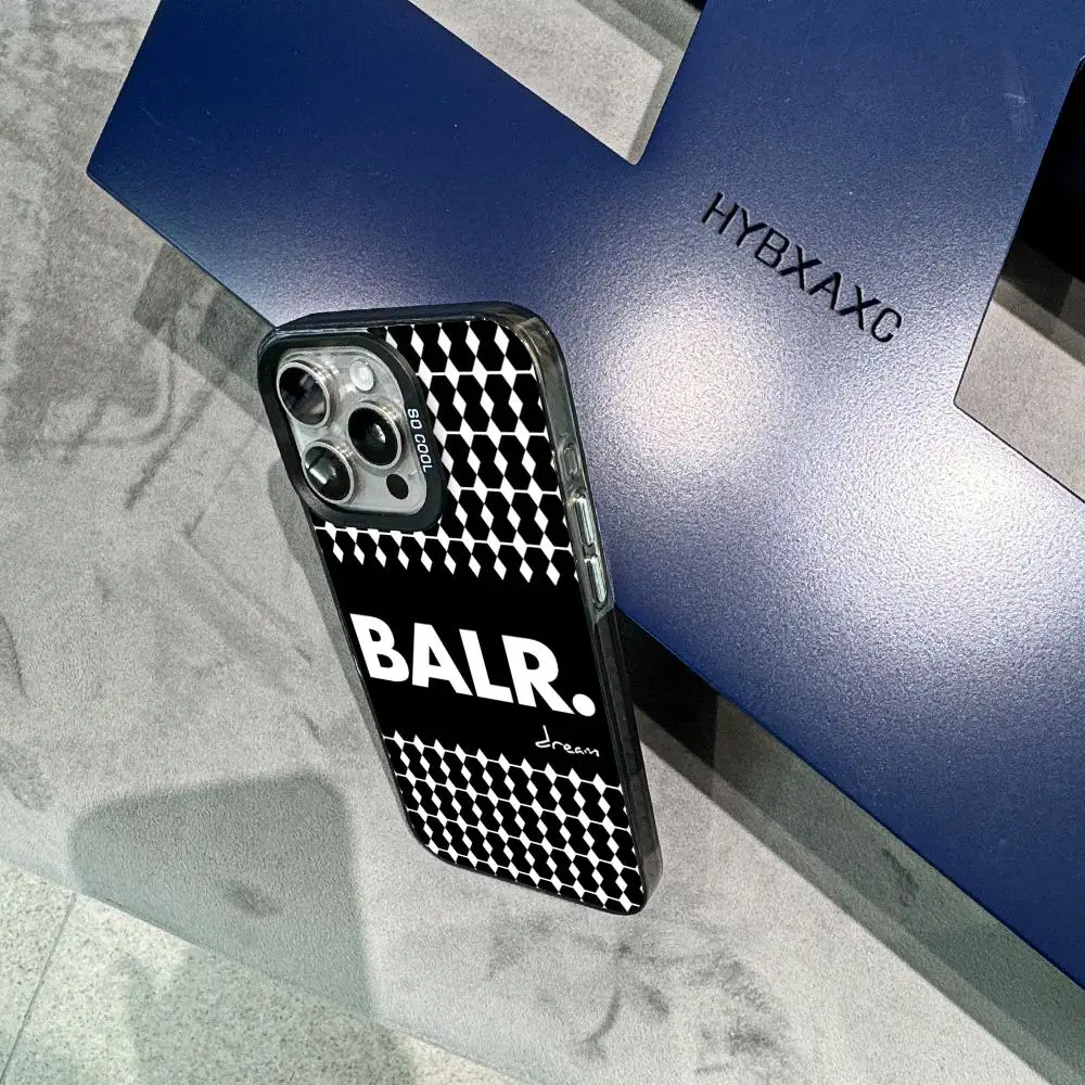 Роскошный дизайн B-Balr Чехол для телефона IMD ДЛЯ IPhone 16 15 14 13 Pro Plus ProMAX Подходит Samsung