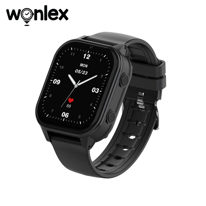 Wonlex Smart-Watches Kids 4G Camera Phone Watch Music Player Video Record SOS Call KT19 Baby School Silent Monitor GPS Tracker
