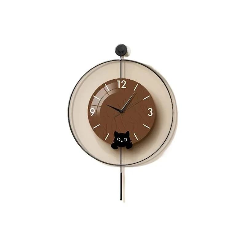 Роскошные эстетические настенные часы художественная роспись корейские