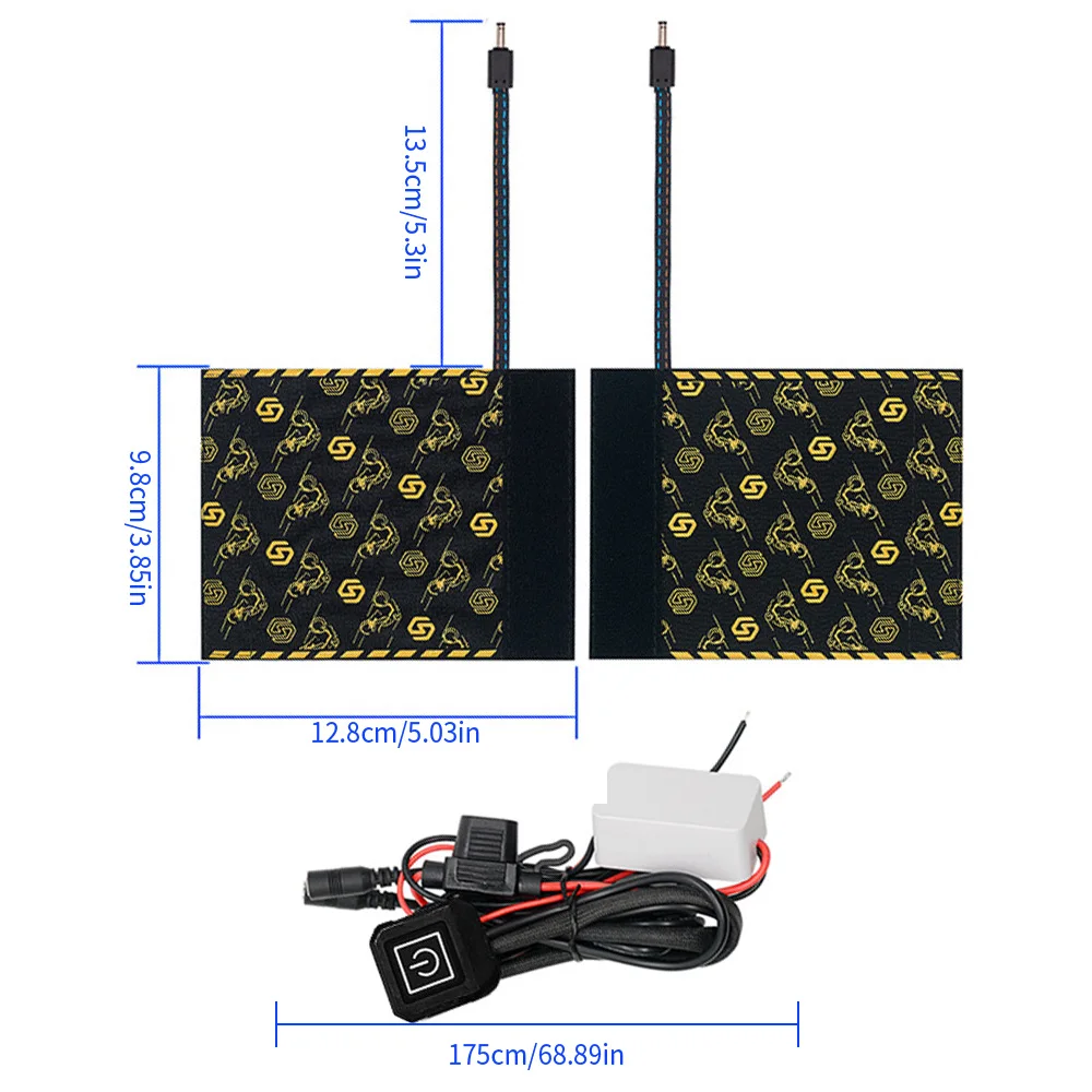 Мотоциклетные Захваты с подогревом 6 шестеренок подогрев электрическим
