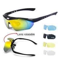 outdoor cycling glasses classic polarized 0089 rotating bicycle goggles with myopia frame goggles set cycling sunglasses