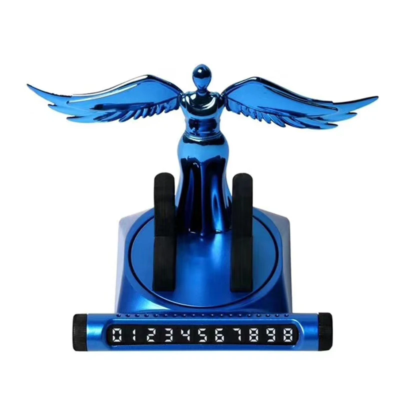 

Car Air Freshener With Car Parking Card 360 ° Parallel Rotation Phone Bracket For Auto Interior Accessorie Air Freshener
