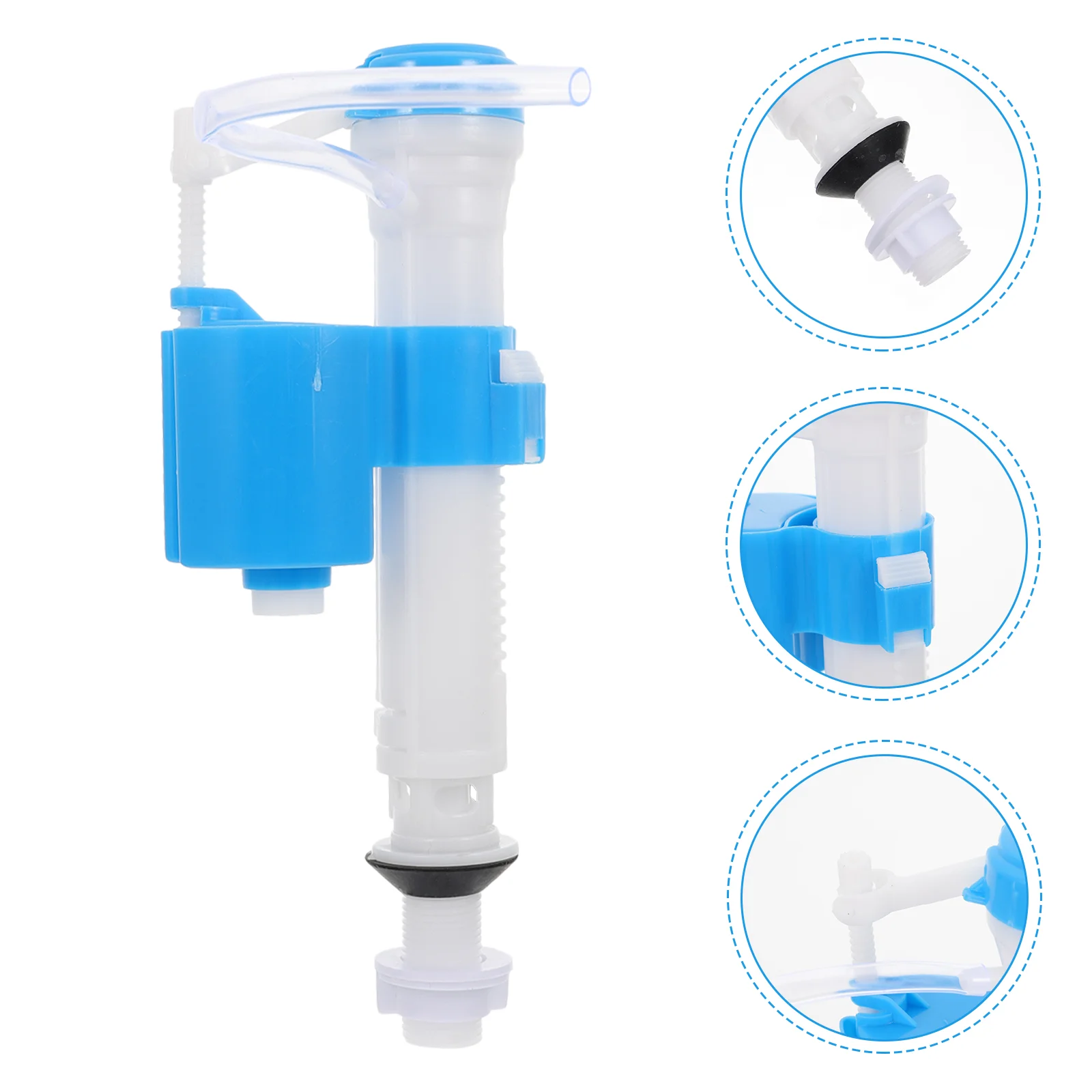 

Toilettank Flush Inlet Wateraccessories Gasket Fillhome Bowl Replacement Universal Fittings Kit Repair Practical Flipper Filler