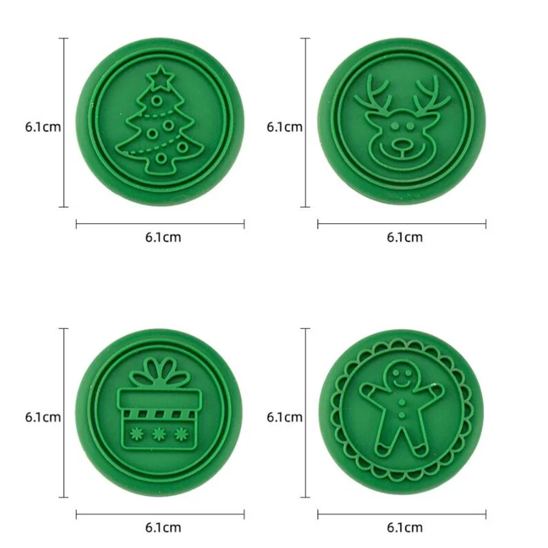 5 шт. формы для выпечки печенья на рождественской тематике |