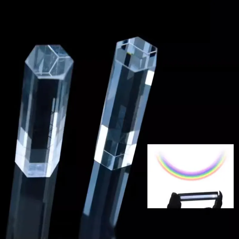 15x6 2 мм Φ направляющая шестигранная призма оптическое стекло физика научный