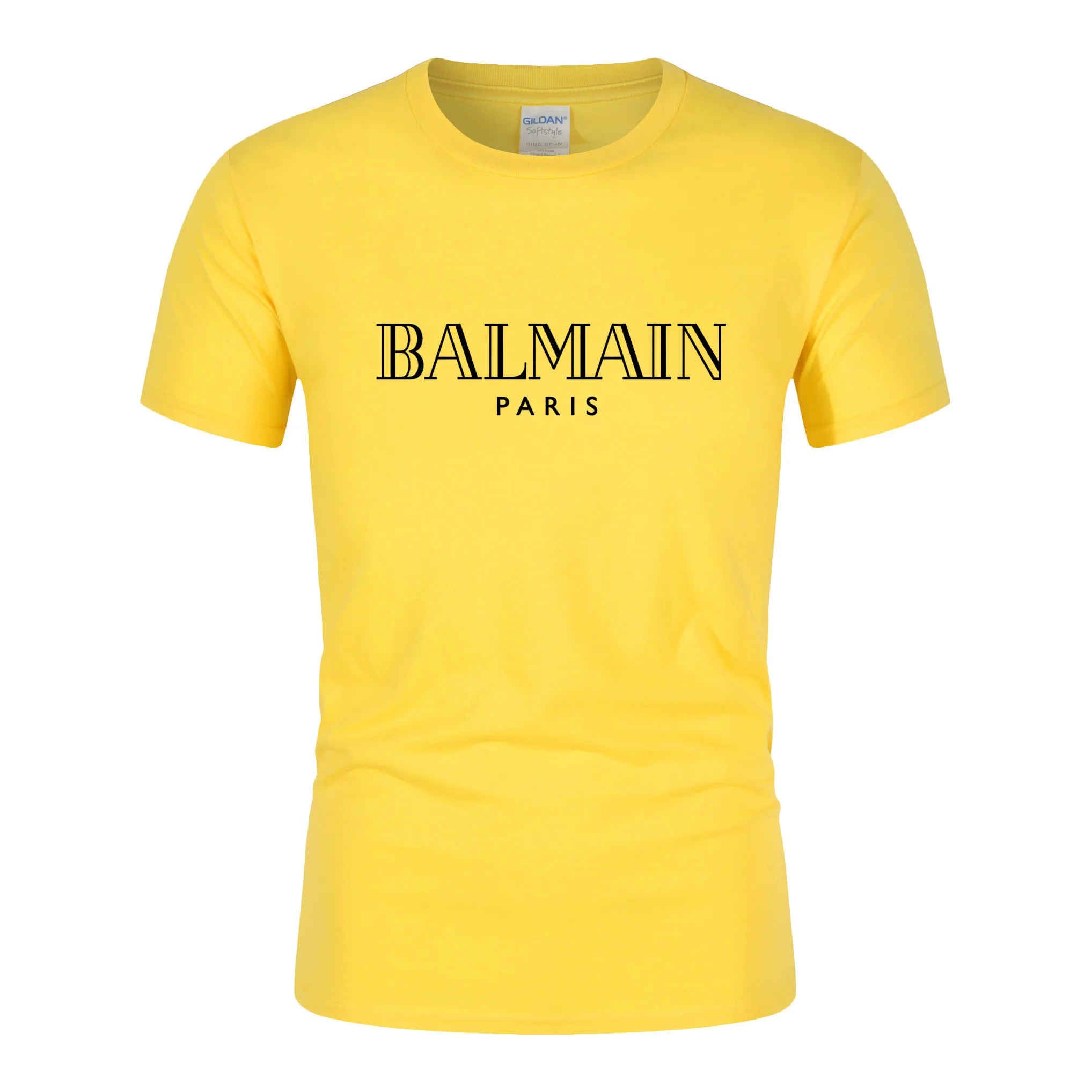 

Casual Short Sleeve T Shirt Men'S 2022 Summer Tshirt Top Tees Black White Fashion HIP HOP Clothes