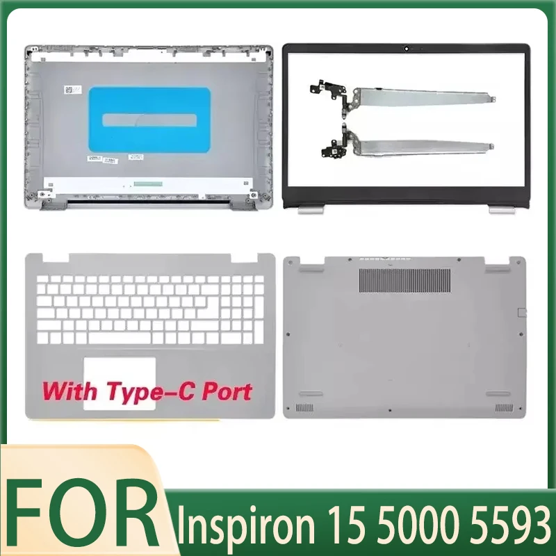 Новинка для ноутбука Inspiron 15 5000 5593 задняя крышка ЖК-дисплея передняя панель петли
