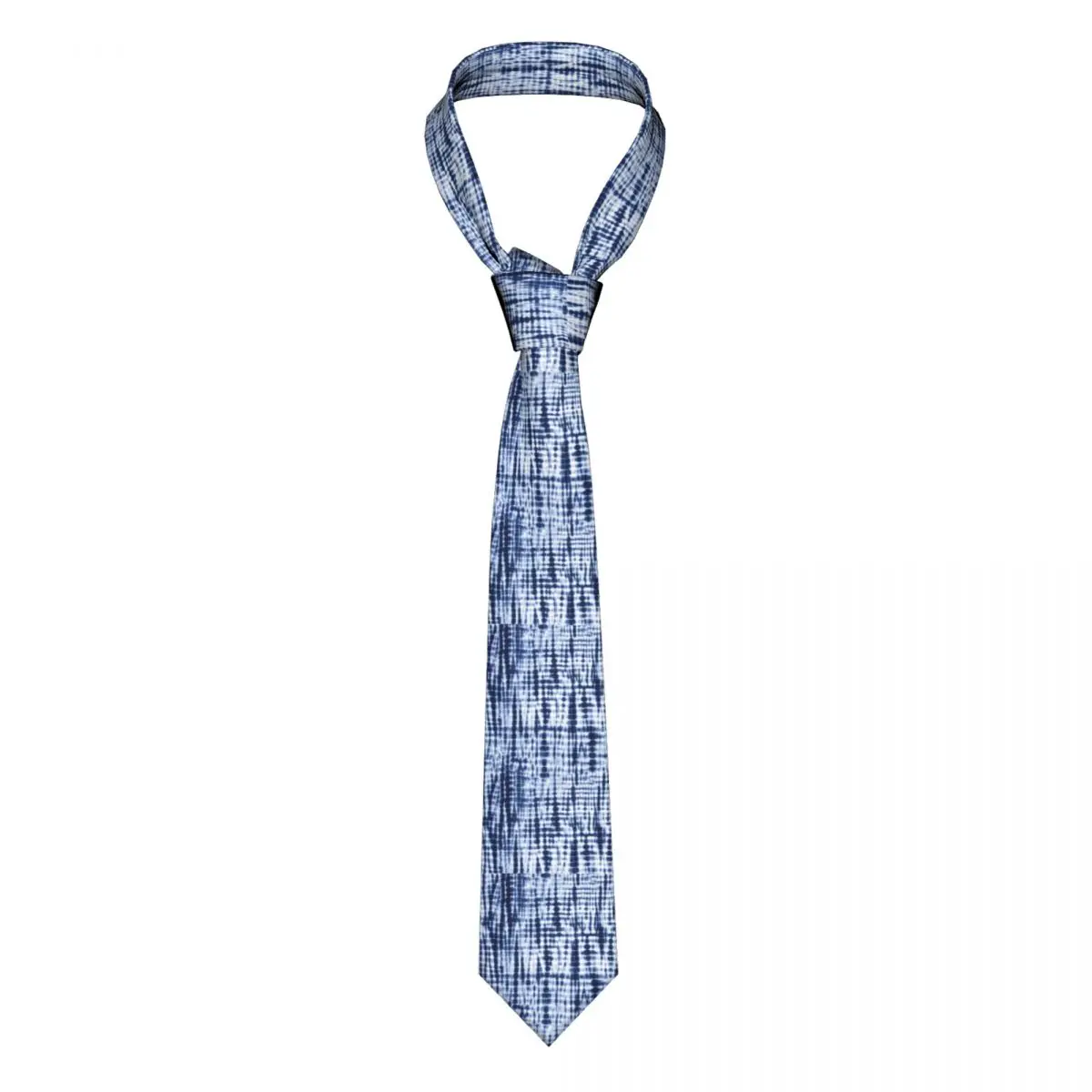 

Синий галстук-краска Узор Галстук художественный винтажный принт аксессуары для мужчин шеи галстуки шаблон блузка полиэстер шелк свадебный галстук