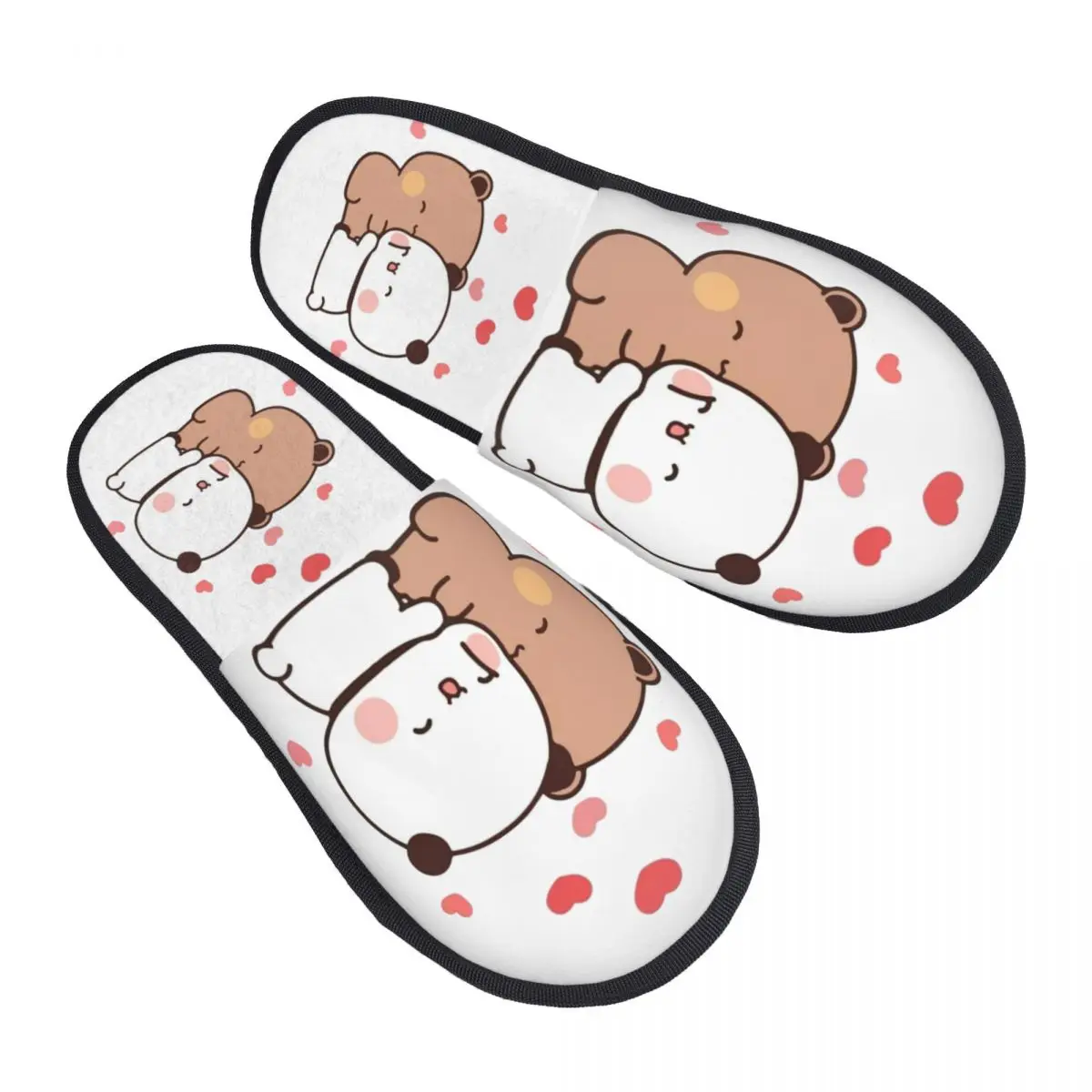 Симпатичные Тапочки персика и Гомы мочи Нескользящие мягкие тапочки из пены с