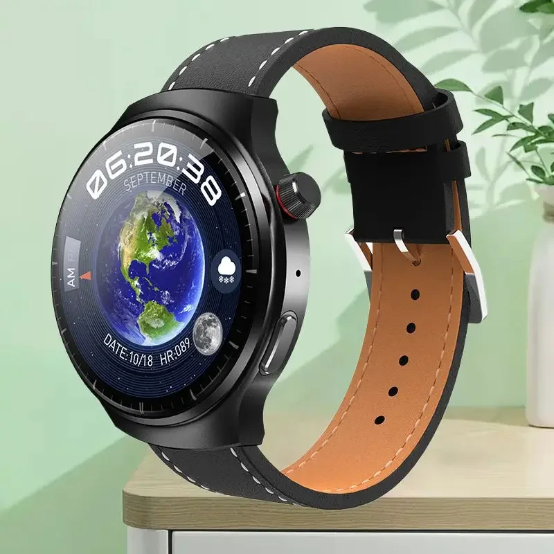 

For Huawei Watch 4 Pro Smart Watch Men AMOLED HD Screen Bluetooth Call NFC ChatGPT IP68 Waterproof Heart Rate Smartwatch 2023