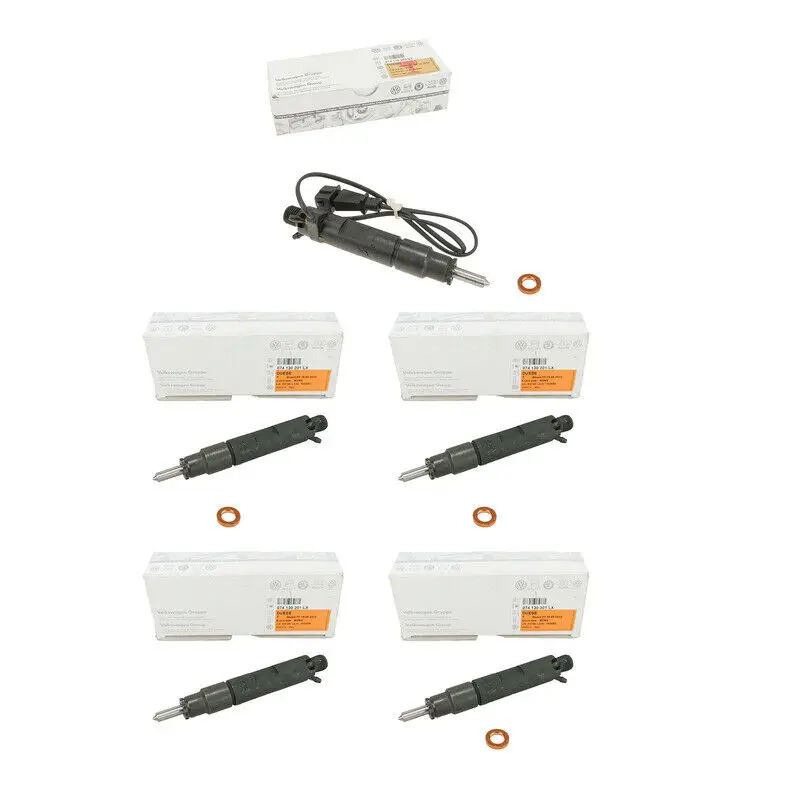 

5 x сопла оригинальный VW для VW T4 2,5 TDI без депозита 074130201LX 074130202NX 0461302