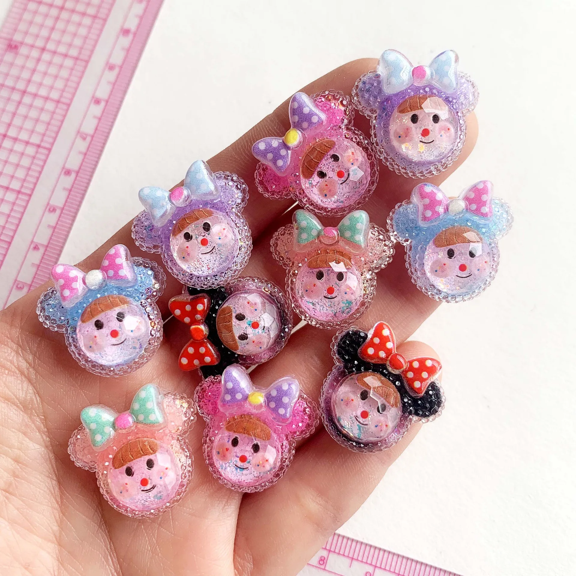 5 шт. полупрозрачные блестки