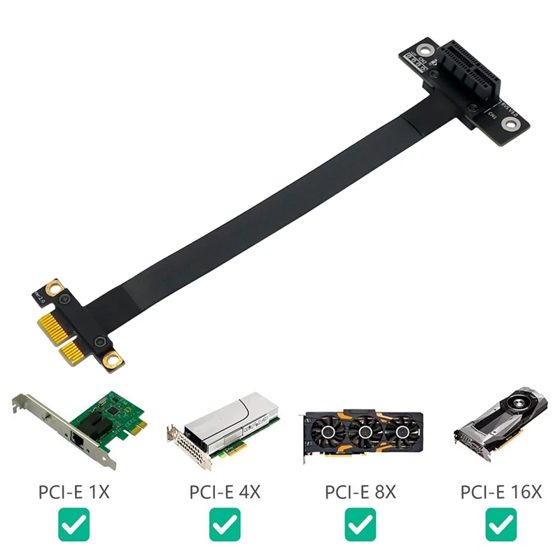 

Высококачественный Удлинительный кабель PCI-E PCI Express 36PIN 1X 270 градусов PCI-E 1X кабель-переходник папа-PCI-E 1X мама