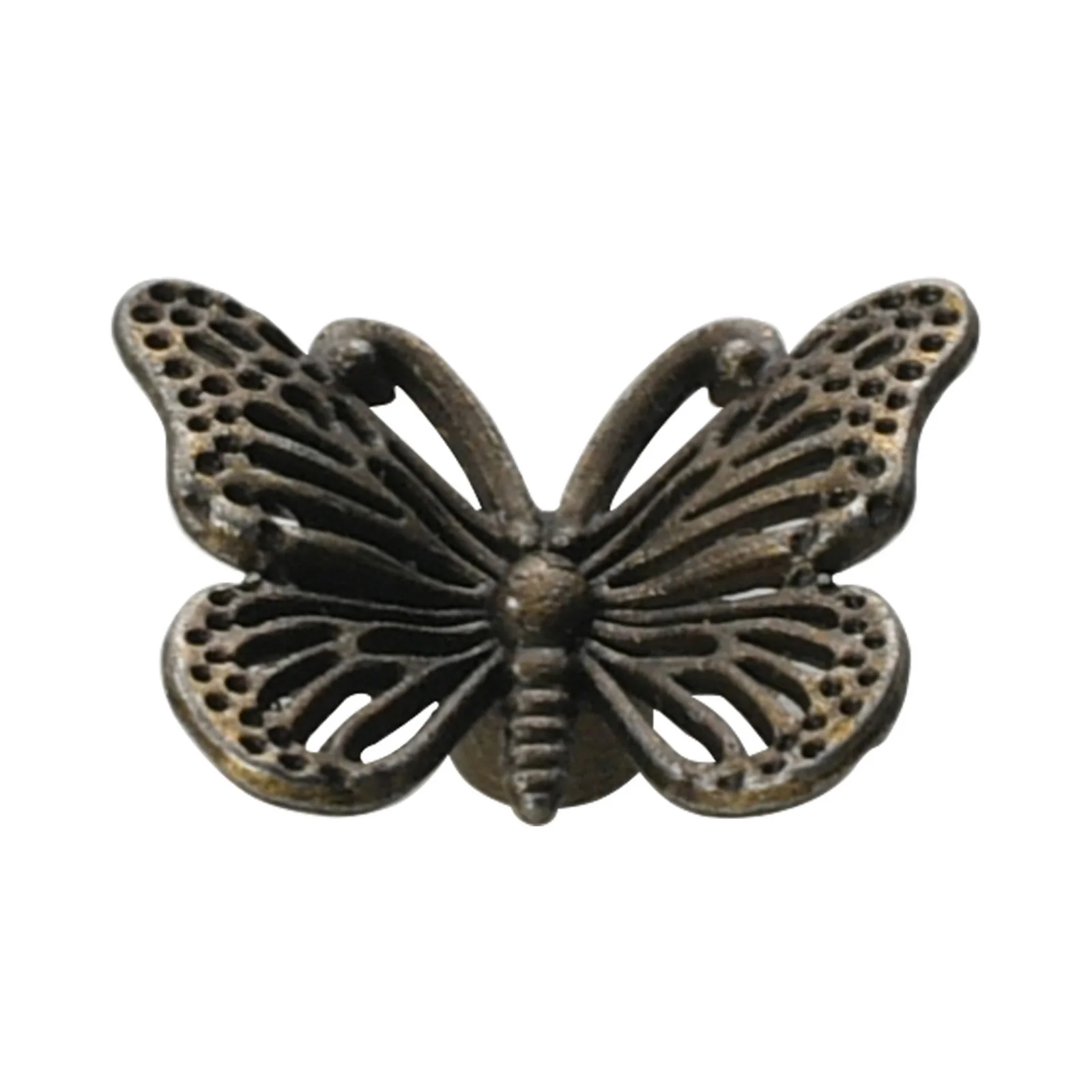 

Металлическая ручка-бабочка для шкафа