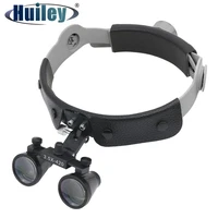 3 5x 2 5x dental binocular magnifier hands free loupes optical glass lens wide field of view headband magnifying glass 320 420mm
