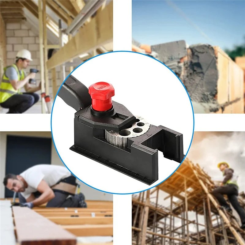 Направляющая для дрели регулируемый Самоцентрирующийся набор джиг дюбеля 3-12 мм