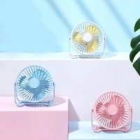 small desk fan table fans mute summer cooling machine exquisite cool equipment with bright color for home office dormitory using