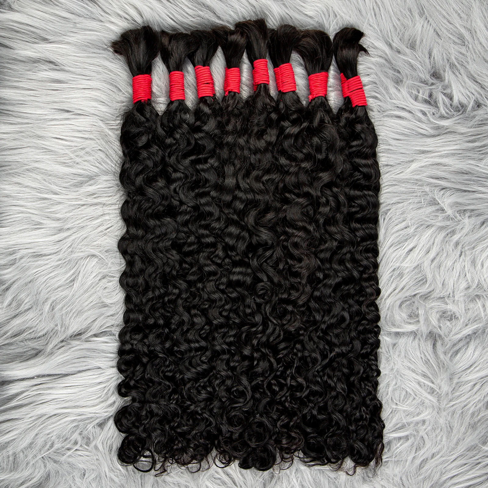 Плетеные человеческие волосы в стиле бохо 26 дюймов 10 А