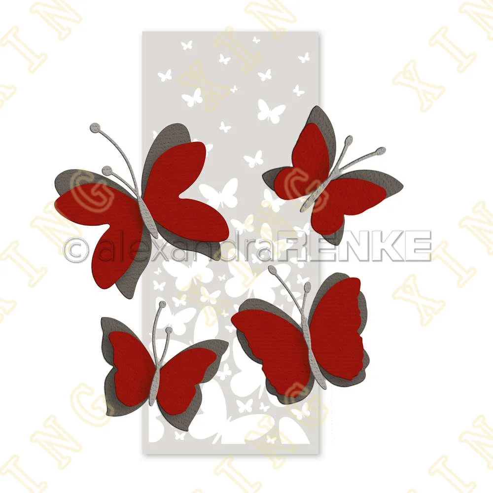 

2022 New Die Cut Layered Butterflies Metal Cutting Dies Stencils for Diy Scrapbooking Album Stamp Make Paper Card Embossing