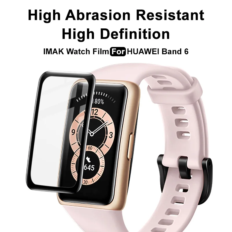 

Imak HD Visual Wear Resistant Glass Protective Film for Huawei Band 6 Watch Tempered Glass Film for Huawei Band B6