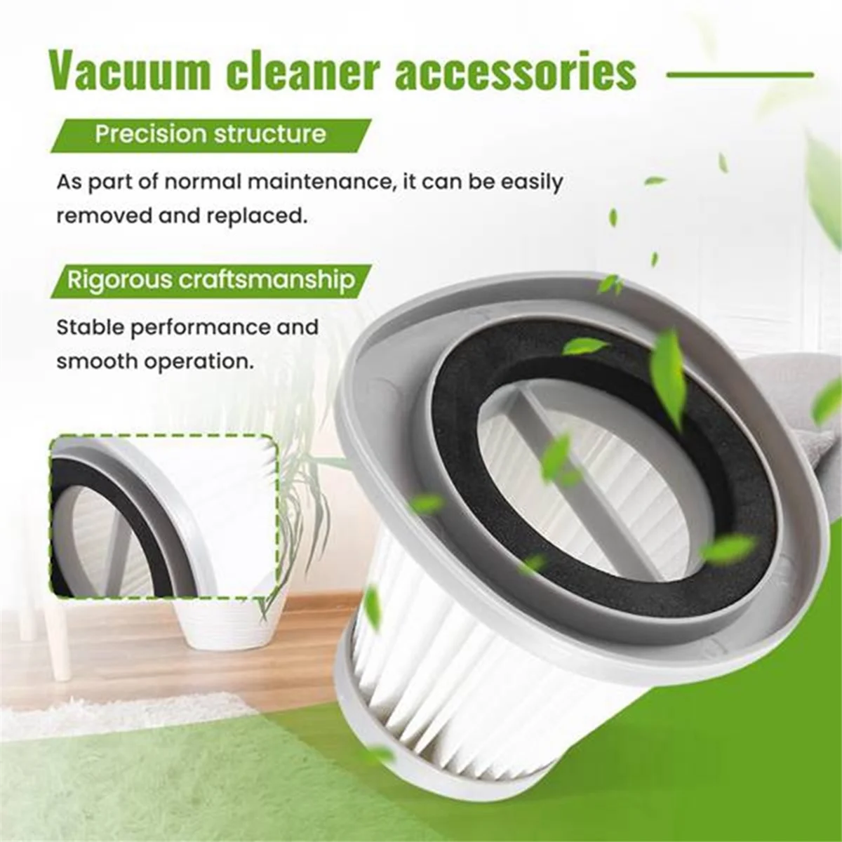 Сменные детали для пылесоса HEPA фильтр Deerma DX118C DX128C аксессуары бытовой уборки