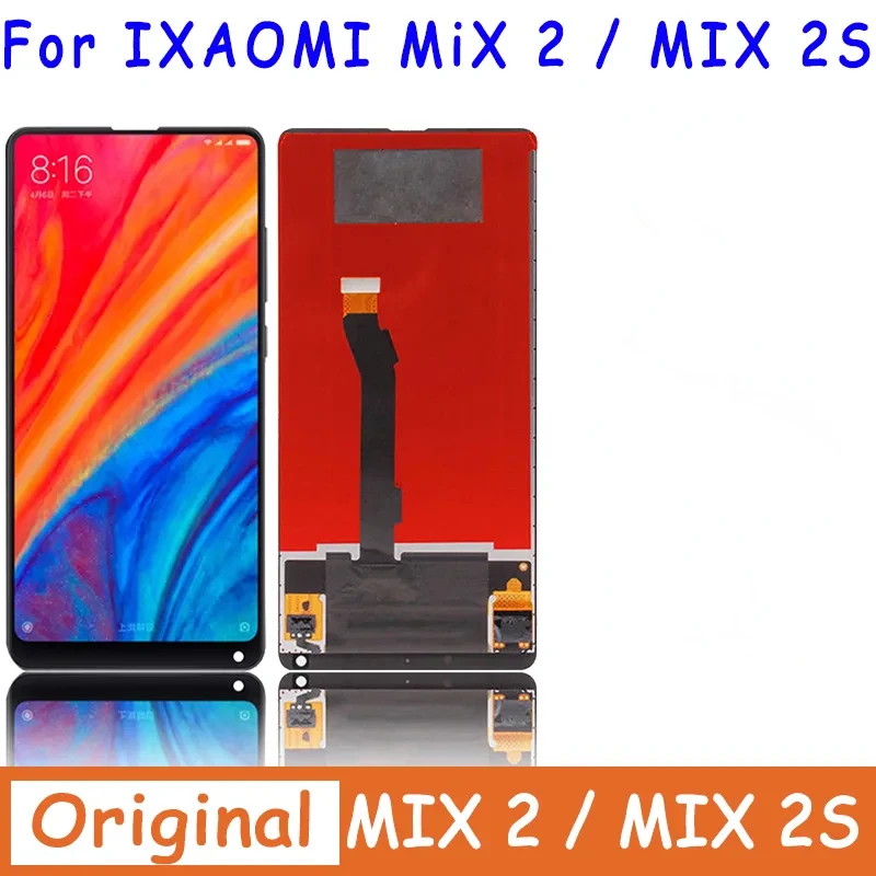 

5.99" Original For Xiaomi Mi Mix 2 2s Mix2 Mix2s Touch Screen Digitizer Assembly Replacement For Xiaomi MiMix2 2s With Frame