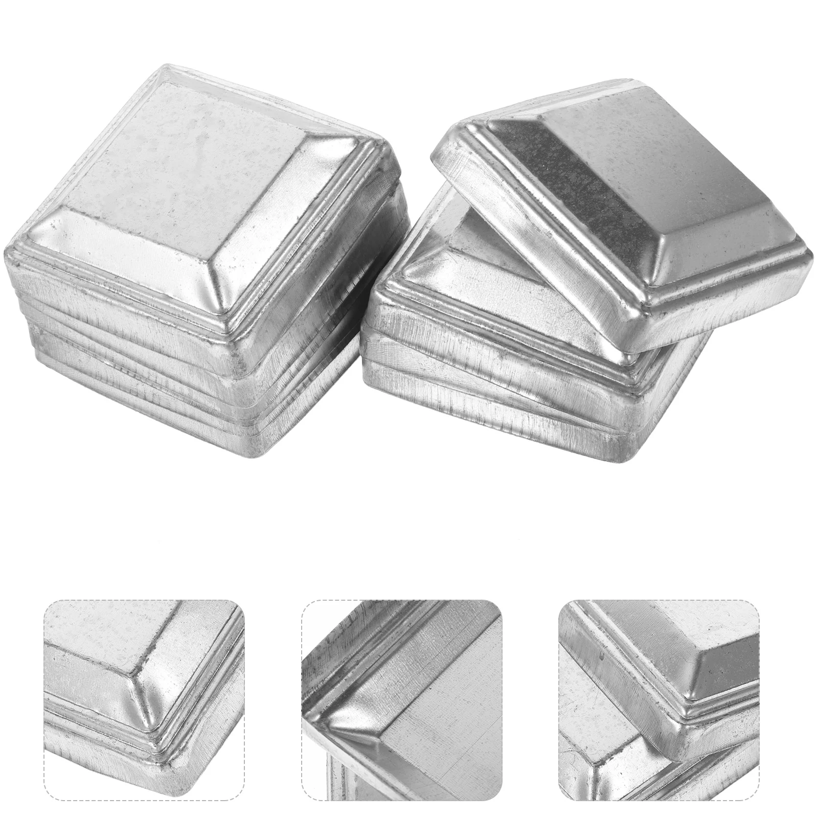 

10pcs Fence Post Caps Metal Fence Post Caps Covers Replacement Fence Finials Protectors