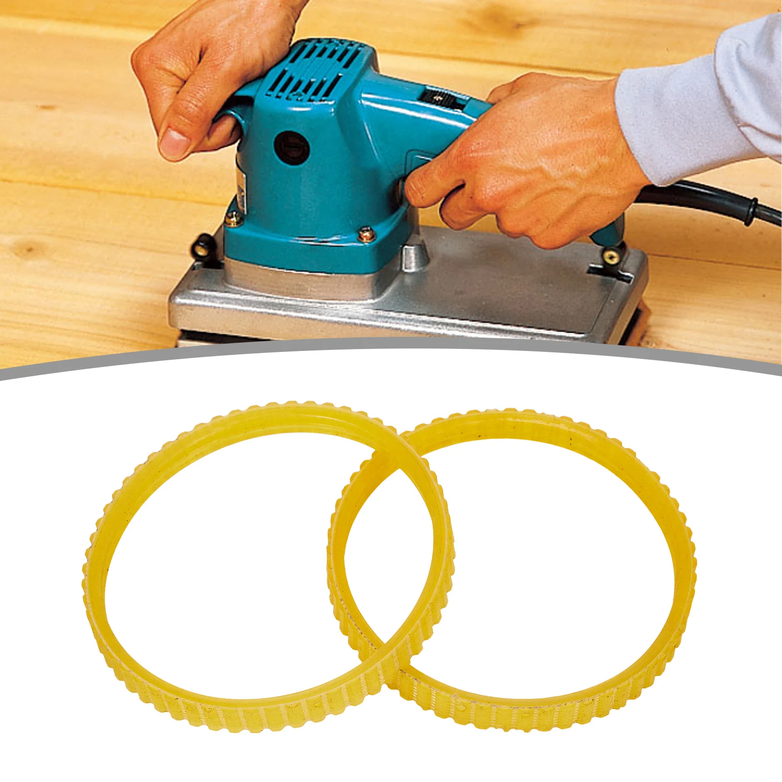 

2 шт. строгальный станок, Электрический строгальный станок, приводной ремень, аксессуары для электроинструмента, окружность 250 мм для шлифовального станка 9045, детали инструмента