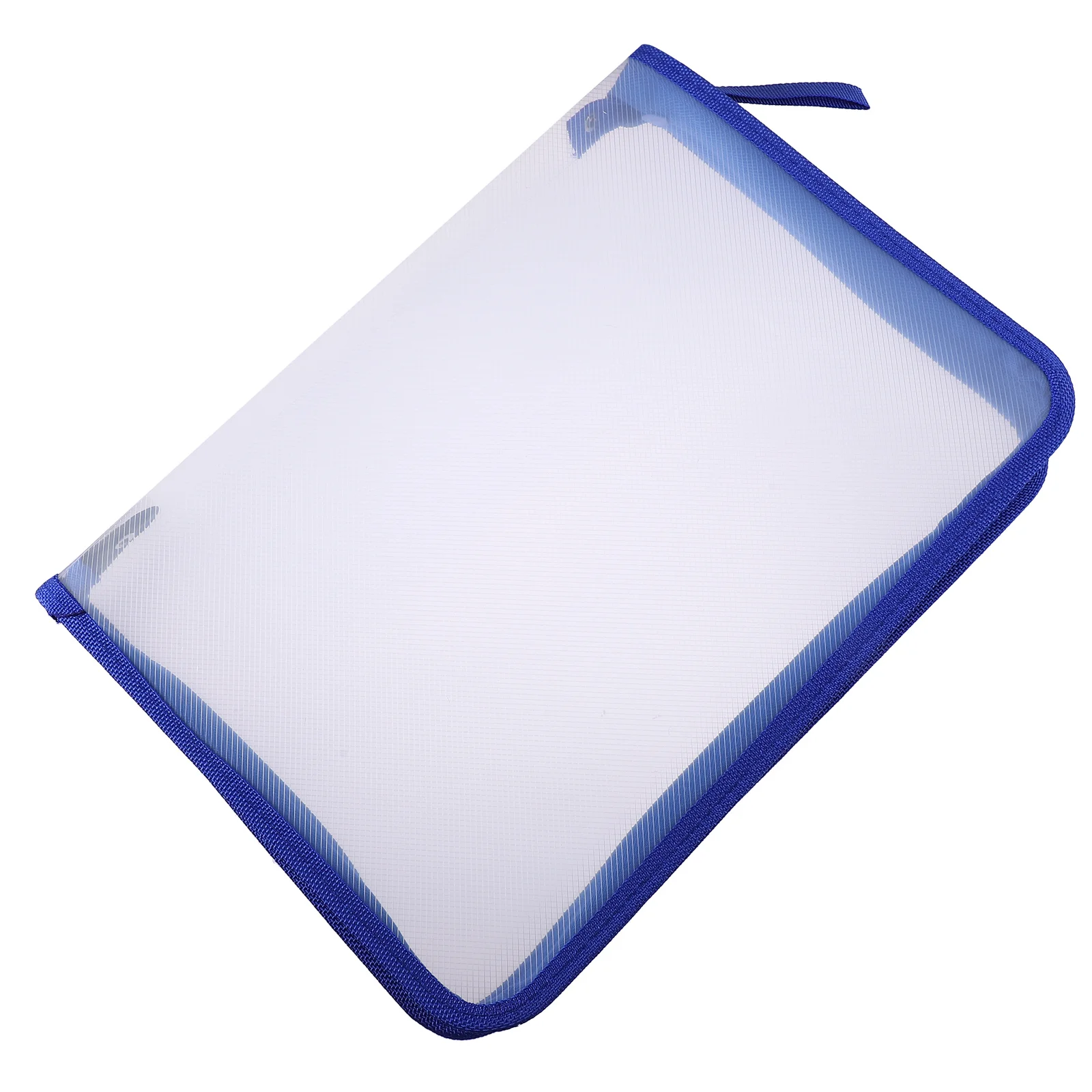 

1Pc Transparent Document Zipper Bag Test Paper Bag File Organizers File Folder