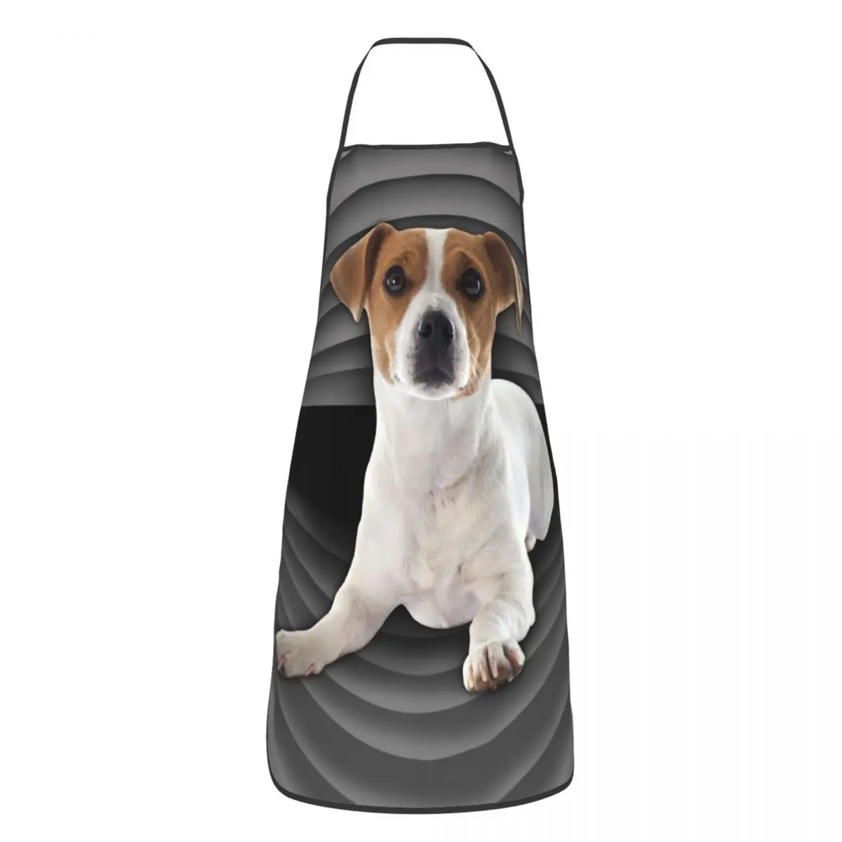

Custom Bib Cute Jack Russell Terrier Apron for Men Women Unisex Adult Chef Kitchen Cooking Pet Dog Tablier Cuisine Painting