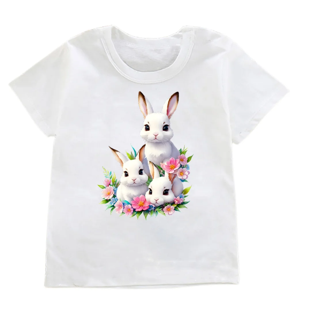 

Magic Animal Ice Cream 3D Printed Children's T-shirt Funny Pug Corgi Bulldog Boys and Girls T-shirt Summer Children's Top