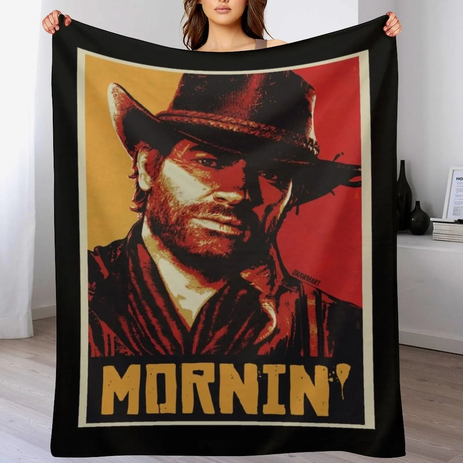 Одеяло Arthur Morgan Ar волосатая кровать рождественские украшения одеяла