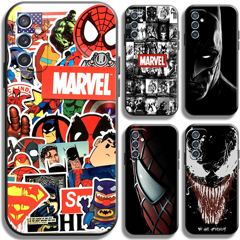 

Marvel Avengers Phone Case For Samsung Galaxy M10 M11 M12 M20 M22 M30 M30S M31 M31S M32 M51 M52 5G Cover Shell Back