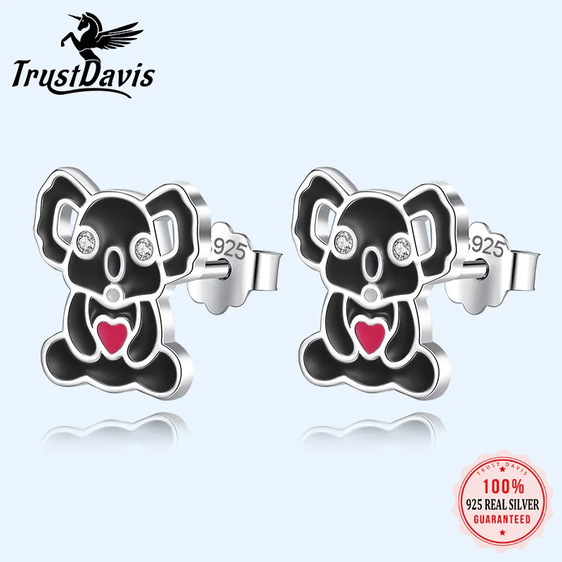 

Серьги-гвоздики из серебра 925 пробы с эмалью