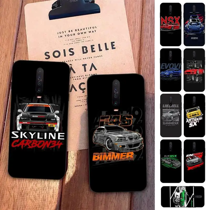 

JDM Fans Eternal God Skyline Phone Case for Redmi 5 6 7 8 9 A 5plus K20 4X S2 GO 6 K30 pro