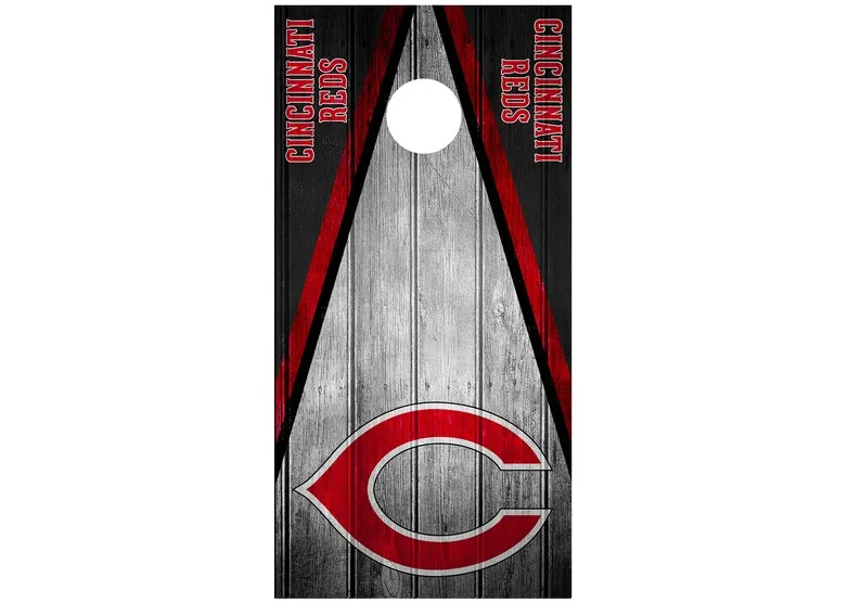

Оригинальная наклейка с кукурузным отверстием, наклейка, винтажная игровая доска Cincinnati Reds DT107 - SINGLE