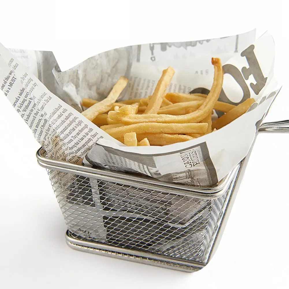 

100Pcs/Lot Wax Paper Food Grade Grease Paper Food Wrappers Wrapping Paper For Bread Sandwich Burger Fries Oilpaper Baking Tools