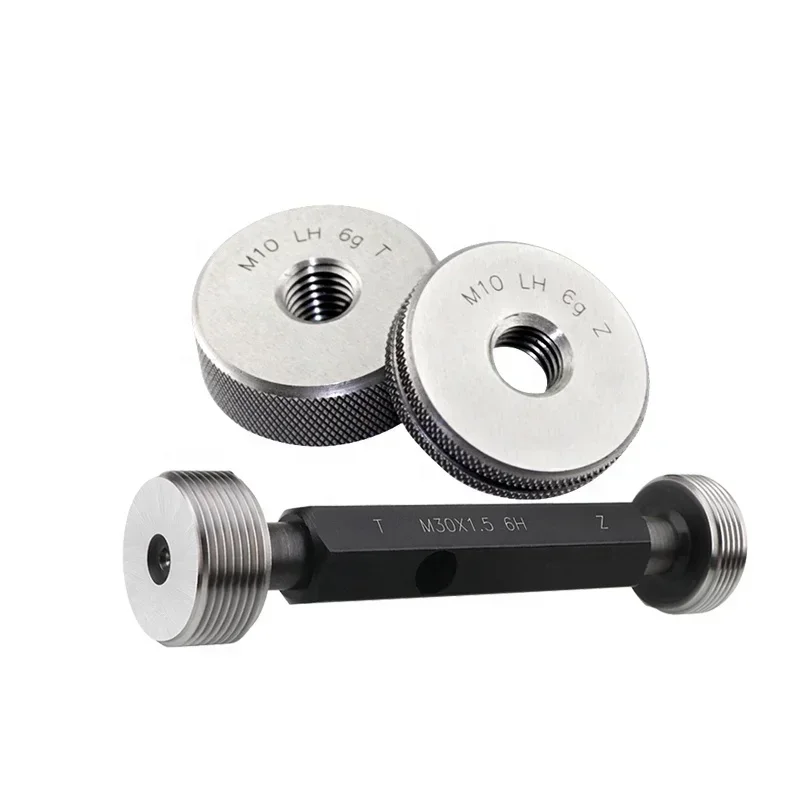 Фото Метрика для UN BSW NPT NPTF NPSM R RB Rc RP PT API BSPP BSPT: калибры для спиральных резьбовых заглушек, калибры для прямых резьбовых колец. №2