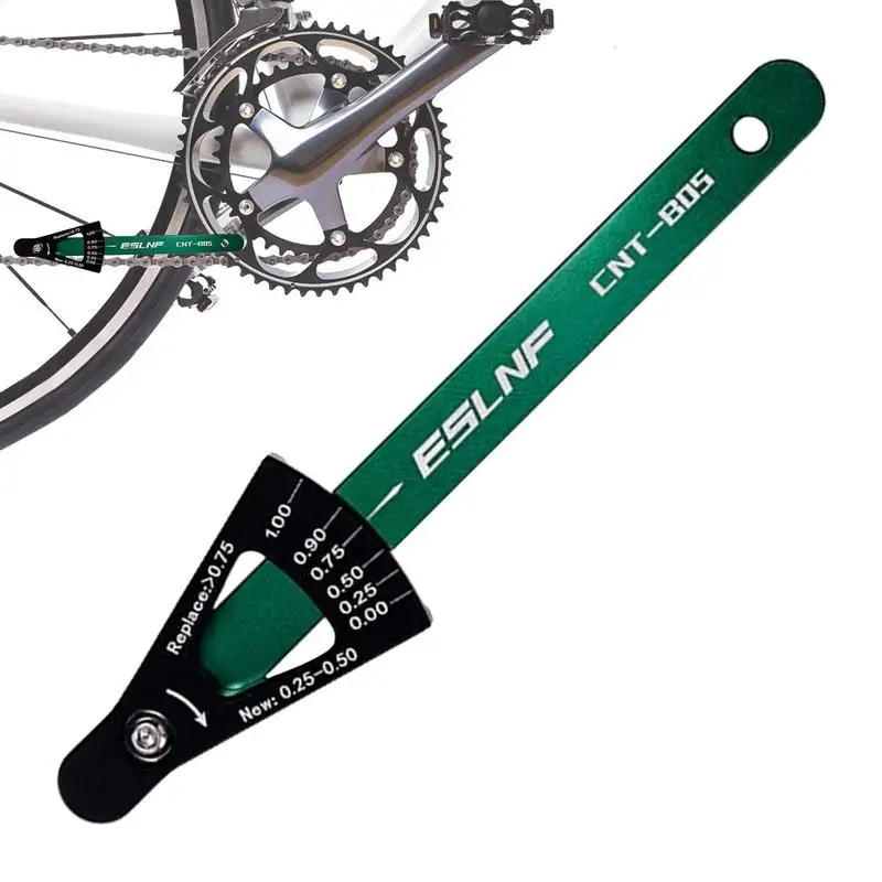 

Прибор для проверки велосипедной цепи, Многофункциональный датчик цепи с прозрачным индикатором, инструмент для проверки цепи велосипеда