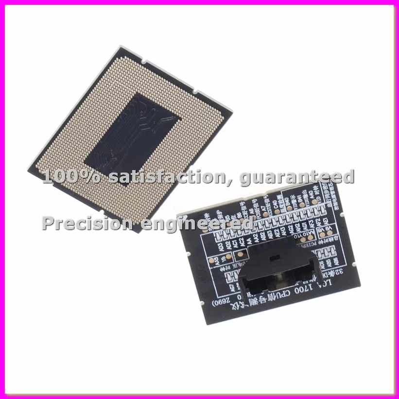 Фото Тестер процессорных сокетов LGA1700 32x8 H670 Z690, имитация нагрузки с LED-индикатором для ремонта материнских плат - ABVP №1