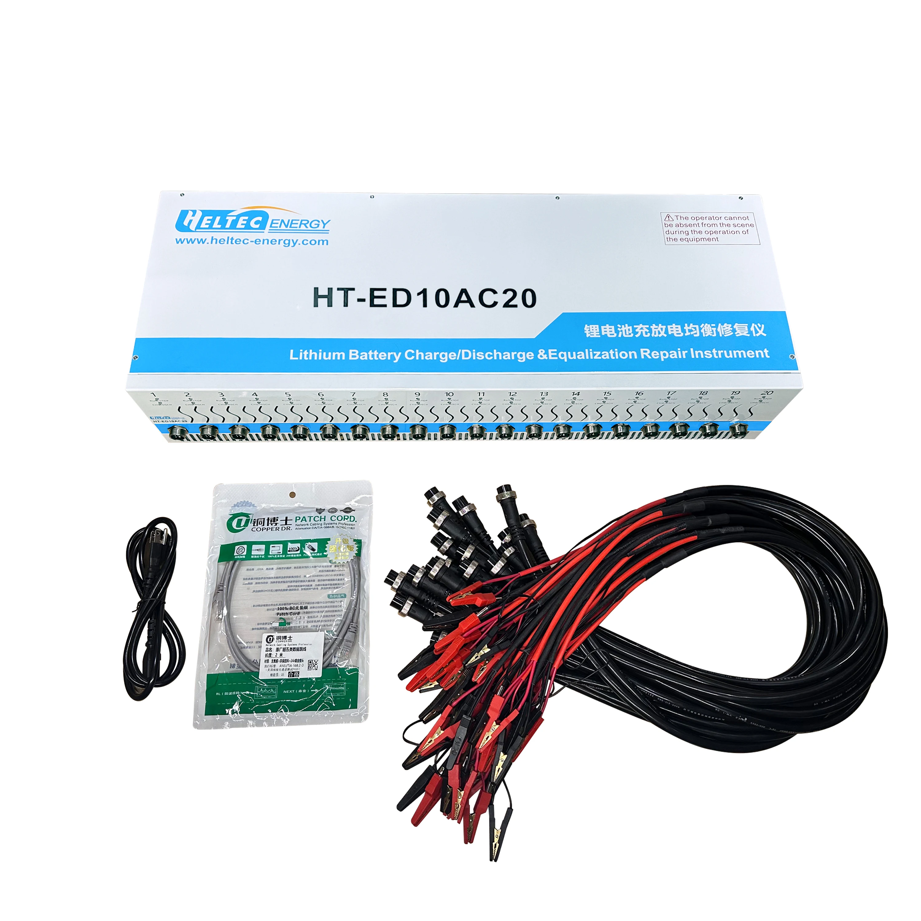 

20-канальный высокоточный тестер емкости аккумулятора 10А с эквалайзером напряжения 18650/21700 Lipo/Lifepo4, ремонт автомобиля