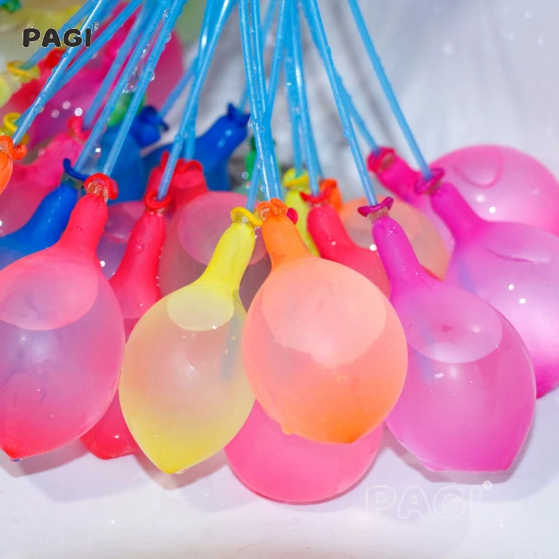 

PAGI 37-111pcs Waterballonnen Games Party Balloons Summer Toys Water Bomb Balloons Waterballon Outdoor Game Toys for Children