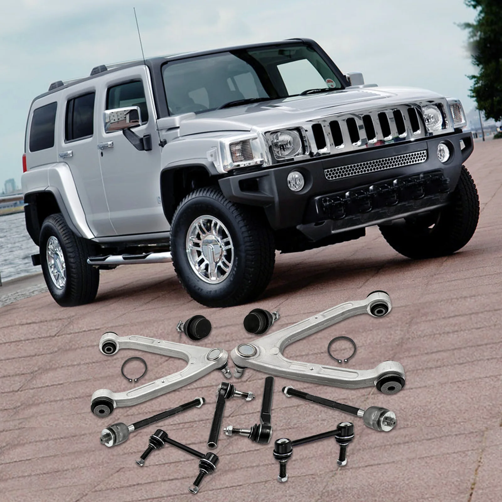 

Передний нижний рычаг управления, шаровой шарнир, тяга L & R для Hummer H3 07-10