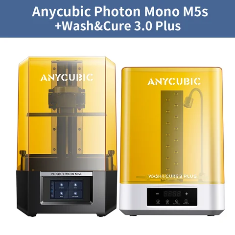 ANYCUBIC Photon Mono M5s 12K полимерный 3D принтер 10,1 дюймов УФ ЖК 3D принтер без выравнивания в 3 раза быстрее высокоскоростная умная 3d-печать