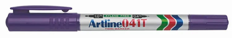 

Artline 041T двойной маркер черный