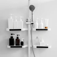 180 rotating storage rack punch free bathroom revolving rack wall mounted toilet washstand kitchen wall storage rack