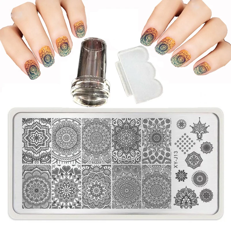 

Набор пластин для стемпинга ногтей, 6 х12 см, 32 вида