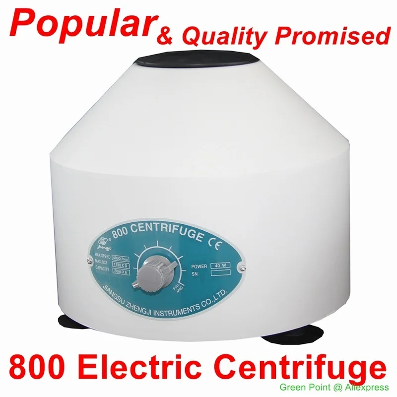 800 Mini Desktop Electric Centrifuge Popular&Quality Promised Medical Laboratory Centrifuge 110V/220V 4000Rpm With Rotor 6X20ml