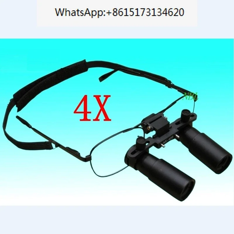 Профессиональная медицинская лупа 3X 4X 5X 6X 7X хирургическая бинокулярная